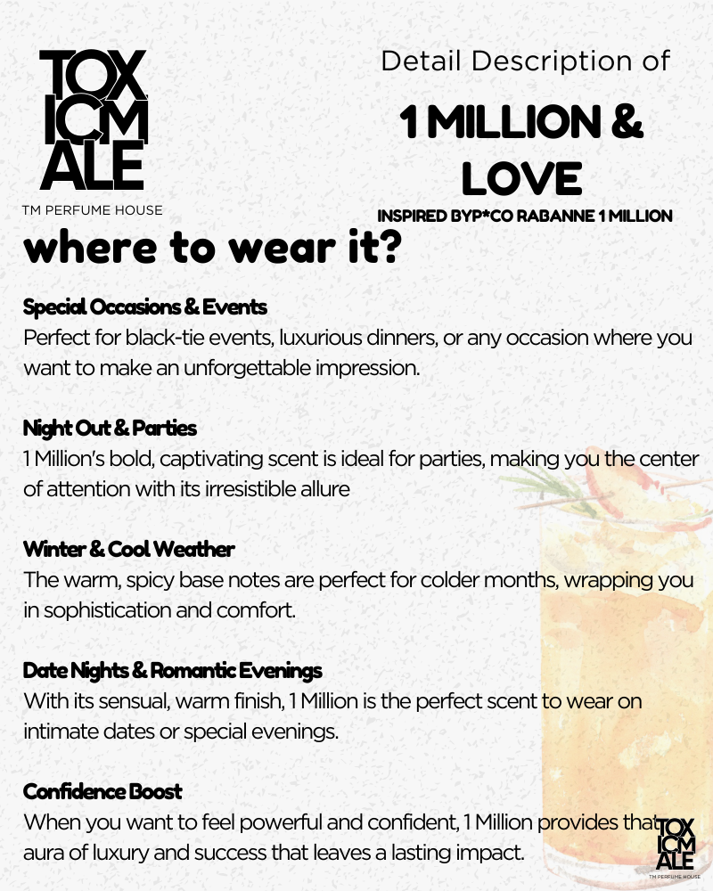 1 Million & love | P*co Rabanne 1 Million - Image 5