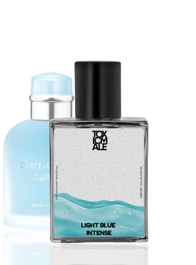 Light blue  intense