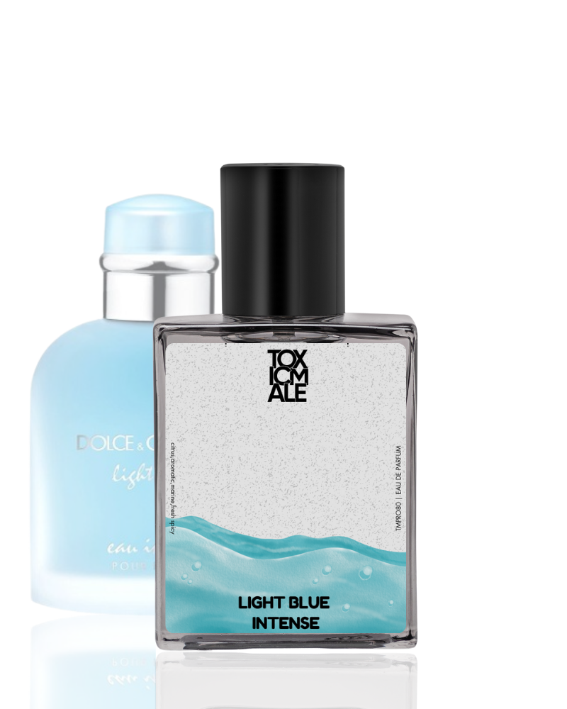 Light blue  intense
